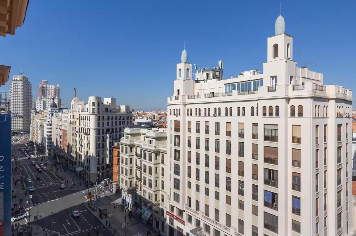 Central Gran Via Madrid Exterior foto