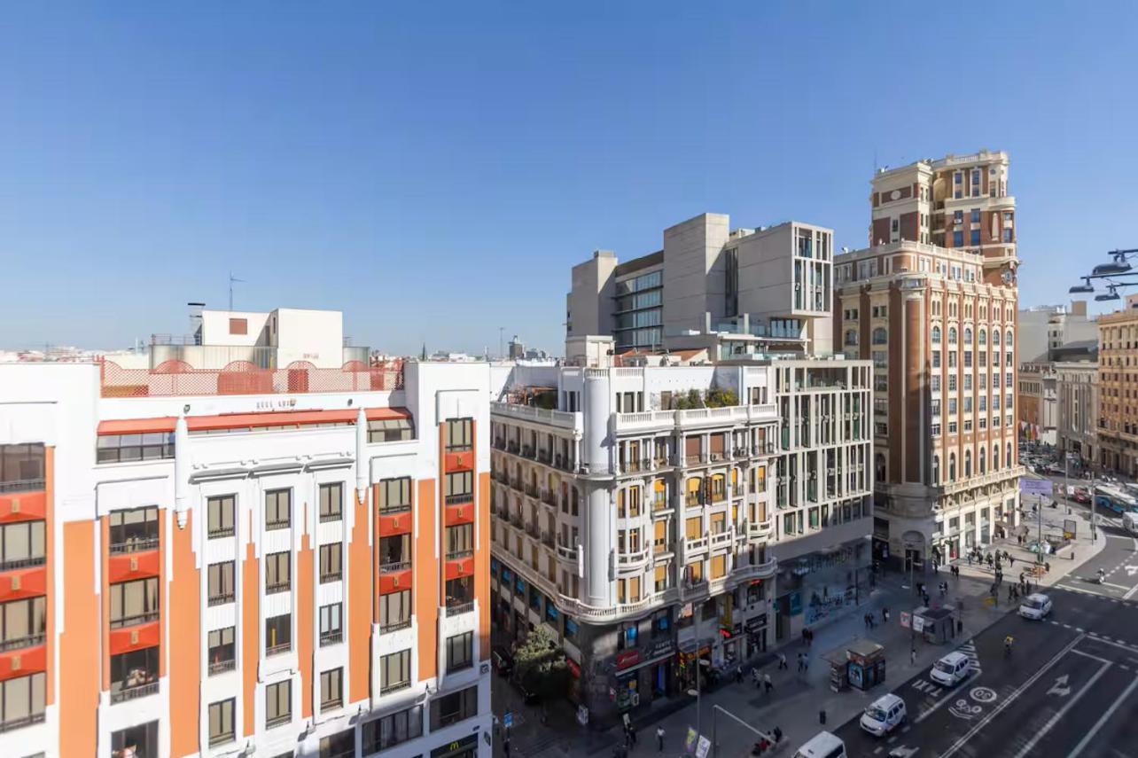 Central Gran Via Madrid Exterior foto